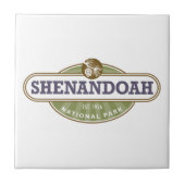 Shenandoah-Nationalpark Fliese (Vorderseite)