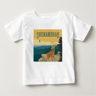 Shenandoah-Nationalpark Hirsch Baby T-shirt