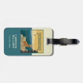 Shenandoah-Nationalpark | Hirsch Gepäckanhänger (Rückseite horizontal)