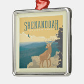 Shenandoah-Nationalpark | Hirsch Ornament Aus Metall (Links)