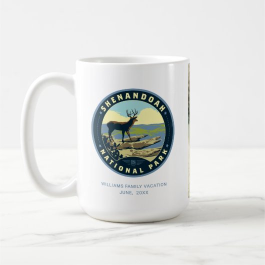Shenandoah-Nationalpark Kaffeetasse (Links)