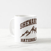 Shenandoah-Nationalpark Kaffeetasse (Vorderseite Links)