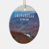 Shenandoah-Nationalpark Keramik Ornament (Rechts)