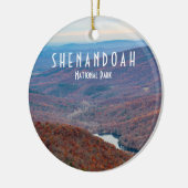 Shenandoah-Nationalpark Keramik Ornament (Links)