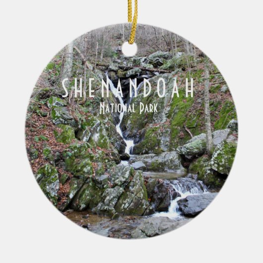 Shenandoah Nationalpark Keramik Ornament (Vorne)