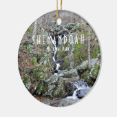 Shenandoah Nationalpark Keramik Ornament (Links)