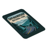 Shenandoah Nationalpark Landschaft Magnet (Rechte Seite)