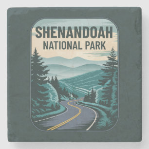 Shenandoah Nationalpark Landschaft Steinuntersetzer