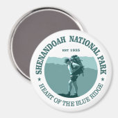 Shenandoah-Nationalpark Magnet (Vorderseite/Rückseite)