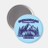 Shenandoah-Nationalpark Magnet (Vorderseite/Rückseite)