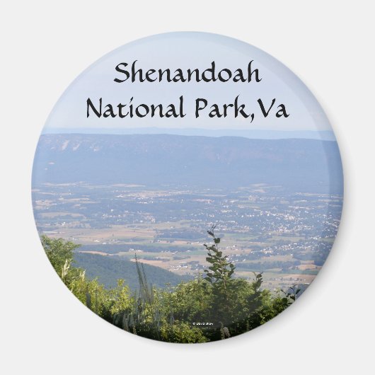 Shenandoah-Nationalpark Magnet (Vorne)