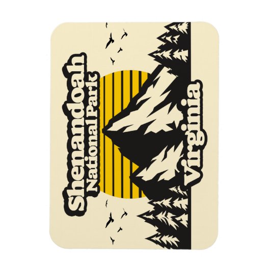 Shenandoah-Nationalpark Magnet (Vertikal)