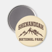 Shenandoah-Nationalpark Magnet (Vorderseite/Rückseite)