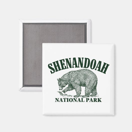 Shenandoah-Nationalpark Magnet (Vorderseite/Rückseite)