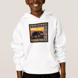 Shenandoah-Nationalpark Mama Bear & Cubs Hoodie