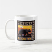 Shenandoah-Nationalpark | Mama Bear & Cubs Kaffeetasse (Links)