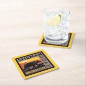 Shenandoah-Nationalpark | Mama Bear & Cubs Rechteckiger Pappuntersetzer (Vor Ort)