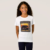 Shenandoah-Nationalpark | Mama Bear & Cubs T-Shirt (Vorne ganz)