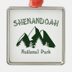 Shenandoah-Nationalpark Ornament Aus Metall