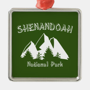Shenandoah-Nationalpark Ornament Aus Metall
