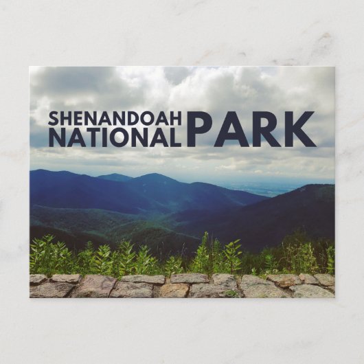 Shenandoah Nationalpark Postcard Postkarte (Vorderseite)