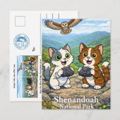 Shenandoah-Nationalpark Postkarte (Vorne/Hinten)