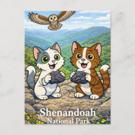 Shenandoah-Nationalpark Postkarte