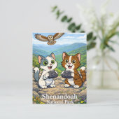 Shenandoah-Nationalpark Postkarte (Stehend Vorderseite)