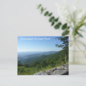 Shenandoah-Nationalpark Postkarte (Stehend Vorderseite)