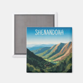 Shenandoah Nationalpark Reise Magnet (Vorderseite/Rückseite)