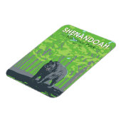 Shenandoah Nationalpark Schwarzer Bär Vintag Magnet (Linke Seite)