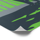 Shenandoah Nationalpark Schwarzer Bär Vintag Poster (Ecke)