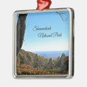 Shenandoah-Nationalpark Silbernes Ornament (Links)