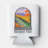 Shenandoah Nationalpark Skyline Drive Virginia Dosenkühler (Rückseite)