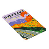 Shenandoah Nationalpark Skyline Drive Virginia Magnet (Rechte Seite)