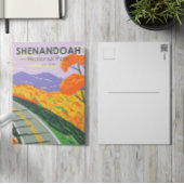 Shenandoah Nationalpark Skyline Drive Virginia Postkarte