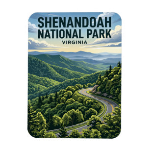 Shenandoah-Nationalpark USA Magnet