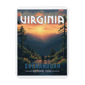 Shenandoah-Nationalpark, Virginia Magnet (Vertikal)