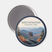 Shenandoah-Nationalpark Virginia Magnet (Vorderseite/Rückseite)