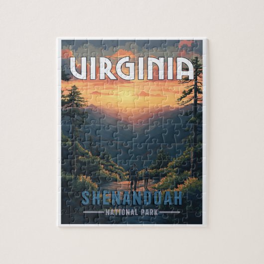 Shenandoah-Nationalpark, Virginia Puzzle (Vertikal)