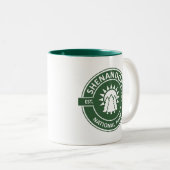 Shenandoah-Nationalpark Zweifarbige Tasse (VorderseiteRechts)