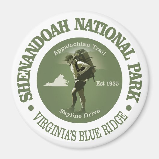 Shenandoah NP Magnet (Vorne)