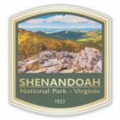 Shenandoah NP (PF1) Aufkleber (Vorderseite)
