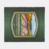 Shenandoah NP (PF1) Fleecedecke (Vorderseite (Horizontal))