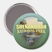 Shenandoah NP (Pfeilspitzen) Magnet (Vorderseite/Rückseite)