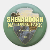 Shenandoah NP (Pfeilspitzen) Magnet (Vorne)