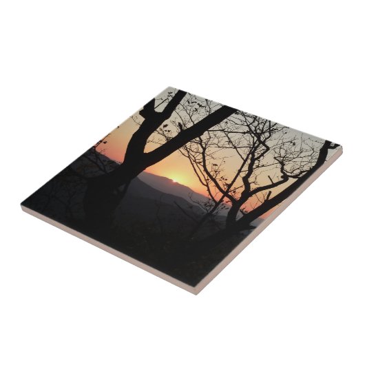 Shenandoah Sunset Nationalpark Landschaft Fliese (Seite)