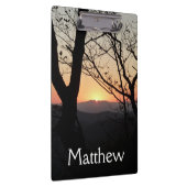 Shenandoah Sunset Nationalpark Landschaft Klemmbrett (Rechts)