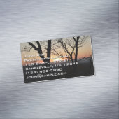 Shenandoah Sunset Nationalpark Landschaft Magnetische Visitenkarte (Beispiel)