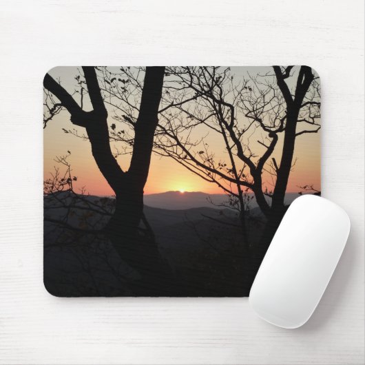 Shenandoah Sunset Nationalpark Landschaft Mousepad (Mit Mouse)